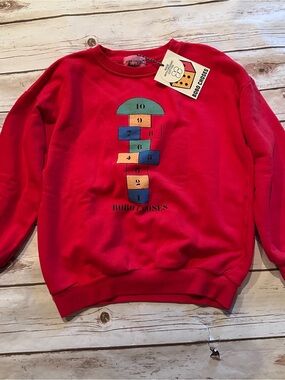 Bobo choses red sweatshirt nwt